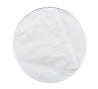 Papier Sulfurisé Rond Antiadhésif Double Face, 50 Feuilles
