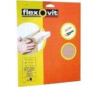 Papier verre - FLEXOVIT - Lot de 4 - Grain gros - 230x280 mm