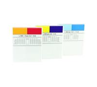 Papiers indicateurs de pH neoLab® Lyphan, 0,2 pH, 8,6-10,0 pH, 200 pcs./pack