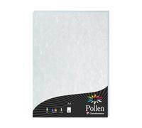 PAPIERS MARBRÉS, Etui de 50 feuilles Pollen 210x297mm 120g/m2 - Bleu marbré