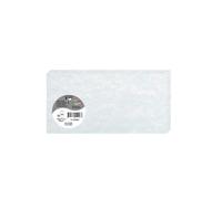 PAPIERS MARBRÉS, Paquet de 25 cartes pliées Pollen 106x213mm 180g/m2 - Bleu marbré
