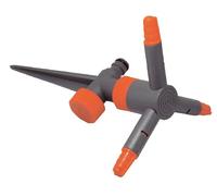 PAPILLON 86387 Arroseur Oscillant avec Embout Gris/Orange