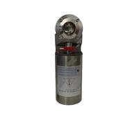Papillon à actionnement pneumatique, ressort de rappel en acier inoxydable, triple pince de 1.5 pouces ou connexion de soudage(2,SS316L-TRI CLAMP)