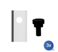 Papillon Lame De Rechange Pour Robot Tondeuse À Viti 083897 Grigio Acier