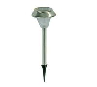Lumière Papillon Solaire De Jardin En Acier Inoxydable Diam. Cm 12,5 X H 38