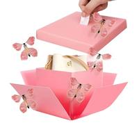 Papillon S'Envolant De La Boîte Coffret Cadeau pour Centre de Table