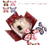 Papillon Volant - Pro | Boîte Cadeau Explosive 5.71x5.71x5" Effet Papillons Magiques | Coffret Cadeau D'Anniversaire Insolite Et Romantique Pour Amis Famille Haute Performance