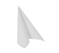 Papstar Serviette de table Royal Collection en ouate non tissée 40 x 40 cm blanche - Paquet de 50