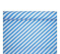 Papstar Rouleau de nappe en papier damassée 50 x 1 m Bleu Bavarois découpable