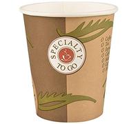 Papstar 14808 Lot de 50 gobelets en Carton recyclé 0,2 l