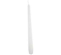 Papstar 50 Lot de 50 Bougies Lumineuses Ø 2,2 cm Blanc 25 cm