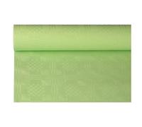Nappe damassée, (l)1,2x(L)8 m, vert pastel