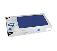 Papstar, 20 Moyens Couvertures en Tissu Non-tissé Soft Selection Plus 80 cm x 80 cm Bleu Foncé, # 84926