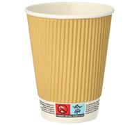 PAPSTAR 25 Gobelets en Carton Pure - 30 cl
