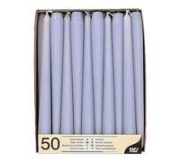 Bougie de chandelier, 22 mm, pack de 50, lilas