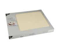 Papstar #82319 Soft Selection Lot de 100 Sets de Table en Tissu Non-tissé Crème 30 x 40 cm