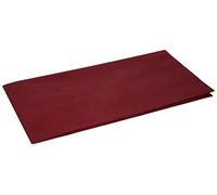 PAPSTAR #82329 Soft Selection Lot de 20 surnappes Imitation Tissu Bordeaux 80 x 80 cm