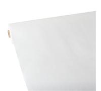 Papstar 82346 Soft Selection Nappe en Tissu Non-tissé Blanc 25 x 1,18 m
