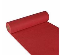 Chemin de table 'soft selection', rouge