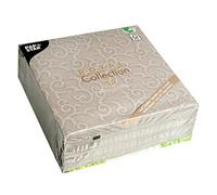 Papstar 84889, Serviettes Tissue, Gris, 7,8 x 20 x 20 cm