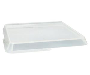 PAPSTAR 97024 PAPSTAR Circulware Couvercle pour barquette, carré, transparent