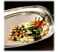PAPSTAR - Assiette - Taille 35 x 24.5 cm - ovale - jetable (pack de 10)