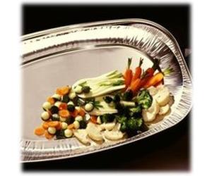 PAPSTAR - Assiette - Taille 35 x 24.5 cm - ovale - jetable (pack de 10)