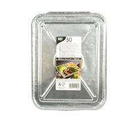 Papstar Assiettes Alu Pour Menus 760 ml Lot De 50