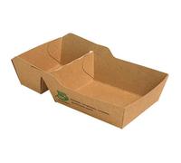 PAPSTAR Barquette pour frites ""pure"" 155 x 85 x 35 mm 0 000000 Noir