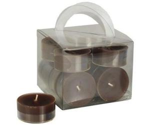 PAPSTAR bougies chauffe-plat, marron, 12 pcs, 10470