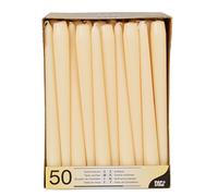 Papstar Bougies De Crémaillère Champagne 25cm Lot De 50
