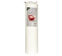 Papstar Chemin de Table en Tissu Polaire Blanc 24 m x 40 cm