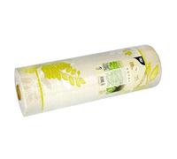 Papstar Chemin de Table pour Mariage en Tissu PV Mix Collection Royale Annabel sur Rouleau Vert 24 m x 40 cm