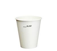 Papstar jetables gobelet niveau 2000St 14772 0,25 l