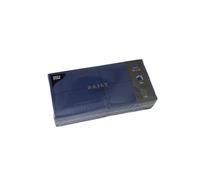 PAPSTAR Lot de 150 serviettes Daily Collection - Pliées en 8-32 x 32 cm - Bleu foncé