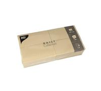 PAPSTAR Lot de 150 serviettes Daily Collection - Pliées en 8-32 x 32 cm - Sable