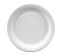 Papstar Lot de 50 assiettes en carton en fibre douce extra solide diamètre 26 cm écologique pour la cuisine, la maison et la restauration #11176 5,50 x 26 x 26 cm