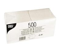 Serviette, 330 x 330 mm, 1 couche, blanc