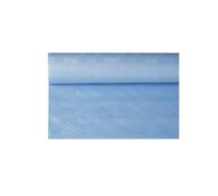 Nappe damassée, (l)1,2 x (L)8 m, bleu clair