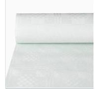 Nappe damassée, (l)1,2 x (L)50 m, blanc