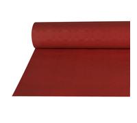 Nappe damassée Bordeaux 50 m x 1 m