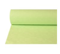 Papstar Nappe damassée 1,0 x 50 m gaufrée vert pastel