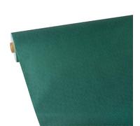 PAPSTAR, Nappe en Tissu Non-tissé Soft Selection Plus 25 m x 1,18 m Vert foncé sur Rouleau #84940