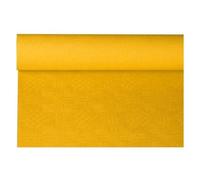 Nappe damassée, (l)1,2 x (L)8 m, jaune