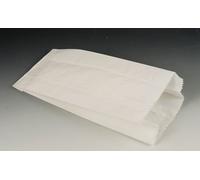 PAPSTAR Sachets en papier à soufflets Dimensions : (L)150 x (P)70 x (H)350 mm blanc 1.000 pièces