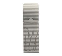 Papstar Sacs de Couverts Gris 23,5x7,3