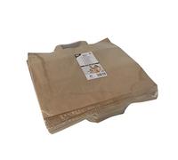 PAPSTAR Sacs Papier Décoration 27 x 32 x 21,5 cm Marron Avec Poignée 50 Pièces