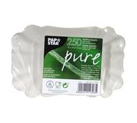 Papstar Barquette à frites 'pure' 90 x 140 x 30 mm Blanc 250
