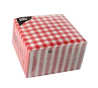 Serviette à motif 'Vichy Karo', 330 x 330 mm
