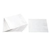PAPSTAR - Serviette - Taille 33 x 33 cm - jetable - blanc (pack de 250) Blanc G